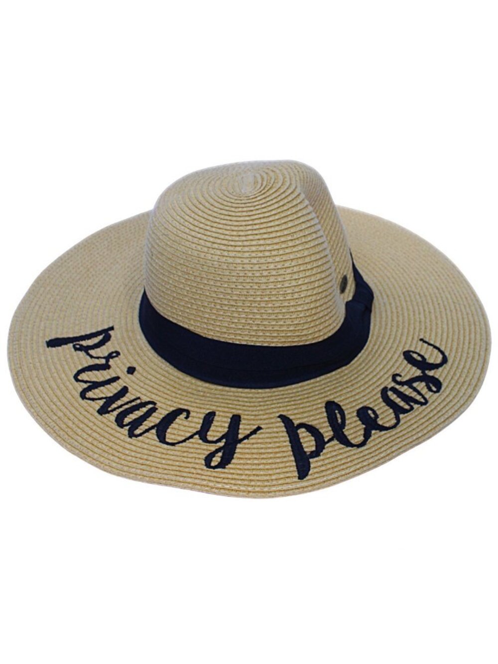 Privacy Please Summer Beach Hat